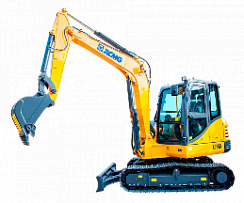 Мини-экскаватор XCMG XE55D