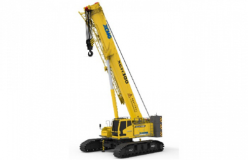 Гусеничный кран с телескопической стрелой XGTC100