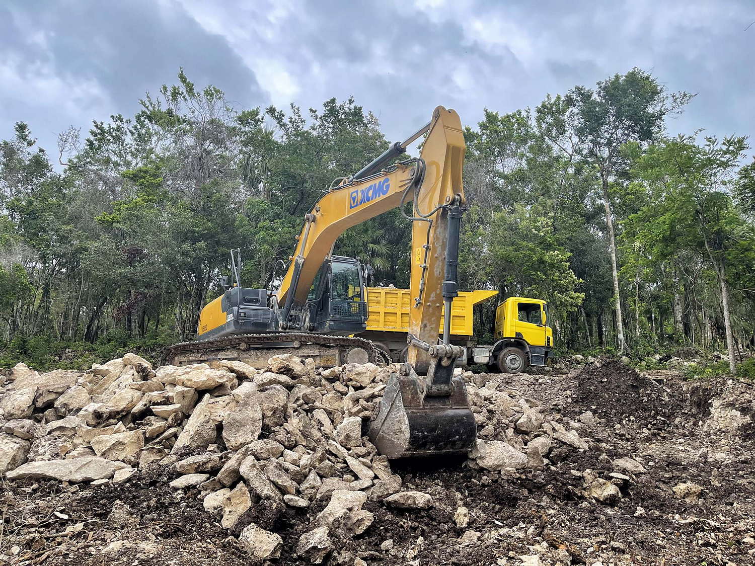 Гусеничный экскаватор XCMG XE305D